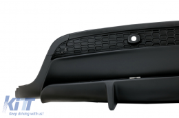 Diffusore d'aria per paraurti posteriore per BMW X6 E71 2006-2014 M Design-image-6072175