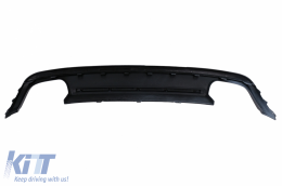 Diffusore d'aria Standard Paraurti per Audi A5 8T Sportback Facelift 12-15 S5 Look Punte della marmitta-image-6104227