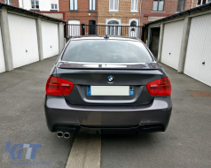 Diffusore doppia uscita paraurti per BMW 3er E90 E91 04-12 M Performance Look-image-6077457