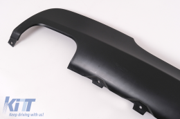 Diffusore doppia uscita paraurti per BMW 3er E90 E91 04-12 M Performance Look-image-6102006