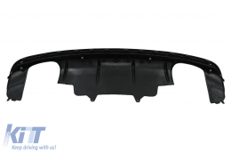 Diffusore Doppia uscita per Audi Q5 8R Facelift 13-16 Paraurti S-Line-image-6042004