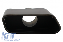 Diffusore doppia uscita per BMW F10 F11 11-17 Punte Sport M-Tech 550i Look-image-6074366