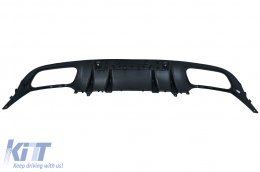 Diffusore Doppio Punte per Mercedes C C205 A205 2014-2019 C43 Look Night Package-image-6077936