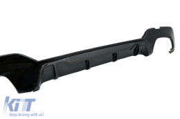 Diffusore Estensione minigonne laterali per BMW 3 G20 G21 05.2018+ M Look Nero-image-6084912