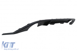 Diffusore Gemello Uscita per Singolo Scarico Punte per VW Golf 7 13-16 GTI Look-image-6057322