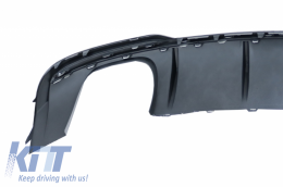 Diffusore Impianto scarico per AUDI A3 8V Facelift 16-19 S3 Look solo per S Line-image-6077840