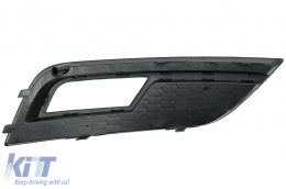 Diffusore paraurti per AUDI 12-15 A4 B8 coperture fendinebbia griglia scarico-image-6056330