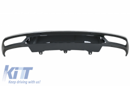 Diffusore paraurti per Audi A6 4G 10-14 punte scarico Facelift W12 Design-image-6003543