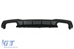 Diffusore paraurti per Audi A7 4K8 S-line 18+ Punte Scarico S7 RS7 Look-image-6069221