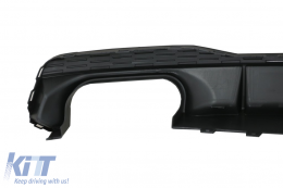 Diffusore paraurti per Audi A7 4K8 S-line 18+ Punte Scarico S7 RS7 Look-image-6069223