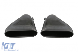 Diffusore paraurti per Audi A7 4K8 S-line 18+ Punte Scarico S7 RS7 Look-image-6069229