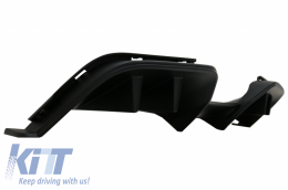 Diffusore paraurti per FORD Mustang Mk6 VI Sesta generazione 15-17 RTR Look Nero-image-6057526