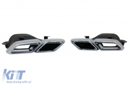 Diffusore paraurti per Mercedes S W222 13+ Sport Body Kit S63 Design-image-6083645