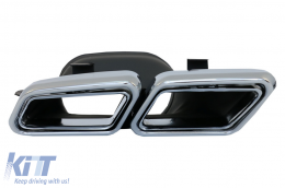 Diffusore paraurti per Mercedes S W222 13+ Sport Body Kit S63 Design-image-6083647