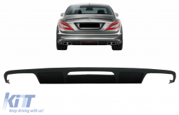 Diffusore paraurti per Mercedes W218 CLS Berlina 11-17 Solo per AMG Sport Line-image-6064037