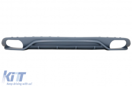 Diffusore paraurti posteriore per Audi A4 B8 Berlina Pre Facelift 07-12-image-6010869