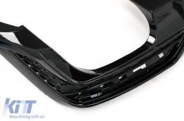 Diffusore paraurti posteriore per Audi A5 F5 Facelift S-Line 2020+ Nero lucido-image-6091592