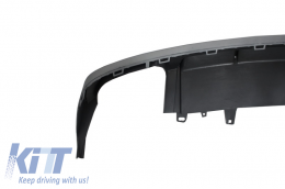 Diffusore paraurti posteriore per Audi A6 4G Facelift Limousine Avant 2015-2018 S6 Look-image-6023178