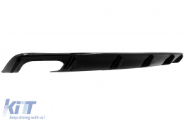 Diffusore paraurti posteriore per Skoda Octavia II 2004-2009 Nero lucido-image-6089810