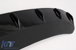 Diffusore paraurti posteriore per Skoda Octavia II 2004-2009 Nero lucido-image-6089815