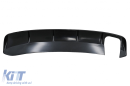 Diffusore paraurti posteriore per Skoda Octavia II 2004-2009 Nero lucido-image-6089816