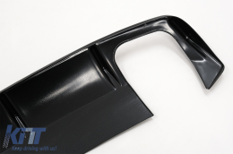 Diffusore paraurti posteriore per Skoda Octavia II 2004-2009 Nero lucido-image-6089817