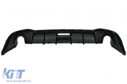 Diffusore paraurti posteriore per VW Golf 8 Hatchback Mk8 MQB 20+ nero lucido-image-6097227