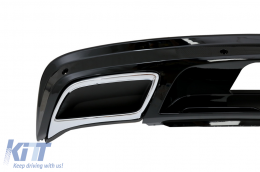 Diffusore paraurti posteriore per VW Tiguan II Mk2 AD BW 2016-05.2020 R-Line Look-image-6086354