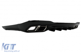 Diffusore Paraurti Scarico per Mercedes Classe C W206 S206 Sport Line 2021+ C63 Design-image-6096090