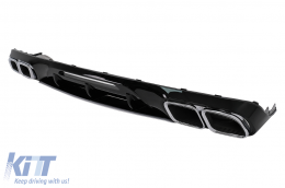 Diffusore paraurti Scarico per Mercedes CLS W218 Sport Line 2011-2017-image-6101151