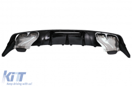 Diffusore paraurti Scarico per Mercedes CLS W218 Sport Line 2011-2017-image-6101153