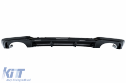 Diffusore per Audi A3 8V Facelift 17-19 Spoiler Lip RS3 Look only S-line Paraurti-image-6084987