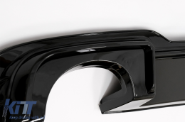 Diffusore per Audi A3 8V Facelift 17-19 Spoiler Lip RS3 Look only S-line Paraurti-image-6085007