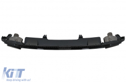 Diffusore per Audi A4 B9 8W 16-18 Berlina Avant Punte Silenziatore Paraurti S Line-image-6097216