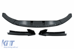 Diffusore per BMW 2 F22 F23 13+ M Perform Look Labbro Minigonne laterali Add-on Estensioni-image-6077014