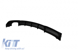 Diffusore per BMW 3 F30 F31 11+ Scarico Silenziatore Punta Opaco Carbonio M Look-image-6081223