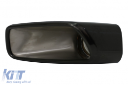 Diffusore per BMW 5 G30 Limousine 17+ M Performance Look Nero Punte Spoiler tronco-image-6076681