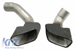 Diffusore per BMW X5 F15 13-18 M-Tech V8 Look Tips solo paraurti standard-image-6056945