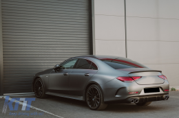 Diffusore per Mercedes Classe CLS C257 18+ Scarico Cromo CLS53 Design-image-6097312