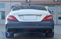 Diffusore per Mercedes W218 CLS 11-17 Punte Solo per AMG Sport Line-image-6108335