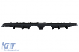 Diffusore per VW Golf 6 VI 08-12 R20 Look only Standard paraurti lucido Nero-image-6084860