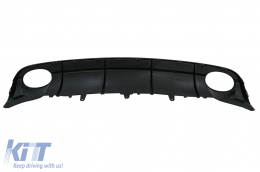 Diffusore posteriore per Audi A6 4G Facelift S Line 15-18 Scarico Punte RS6 Look-image-6054771