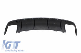 Diffusore Punte Nero per MERCEDES CLA W117 2013-2018 Facelift CLA45 Carbonio Look-image-6047528