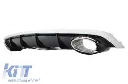 Diffusore & Punte per Audi A7 4G Facelift 15+ RS7 Look solo per paraurti standard SE-image-6020680