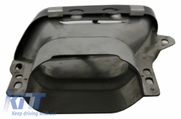 Diffusore Scarico Marmitta Nero per Mercedes W176 13-18 Carbon A45 Facelift Look-image-6047434