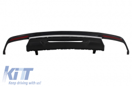 Diffusore Scarico Silenziatore Punte per Mercedes Classe S W222 13-06.17 S63 Look-image-6022314