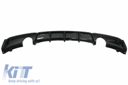 Diffusore Scarico Singolo Doppia Uscita per BMW 3 F30 F31 11-19 M Design Carbon-image-6063627