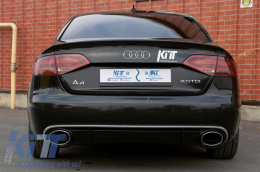 Diffusore & Scarico Suggerimenti per AUDI A4 B8 Pre Facelift 2007-2011 RS4 Look-image-6064025