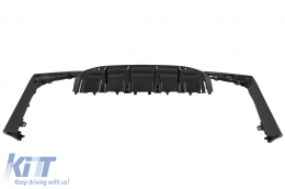 Diffusore Silenziatore Punte Argento per Mercedes GLC SUV X253 Facelift 20- GLC43 Design-image-6084381