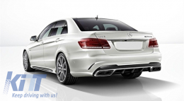 
Diffúzor fekete kipufogóvéggel, MERCEDES W212 Facelift 13-16 Sport csomag lökhárítós modellekhez-image-6049358